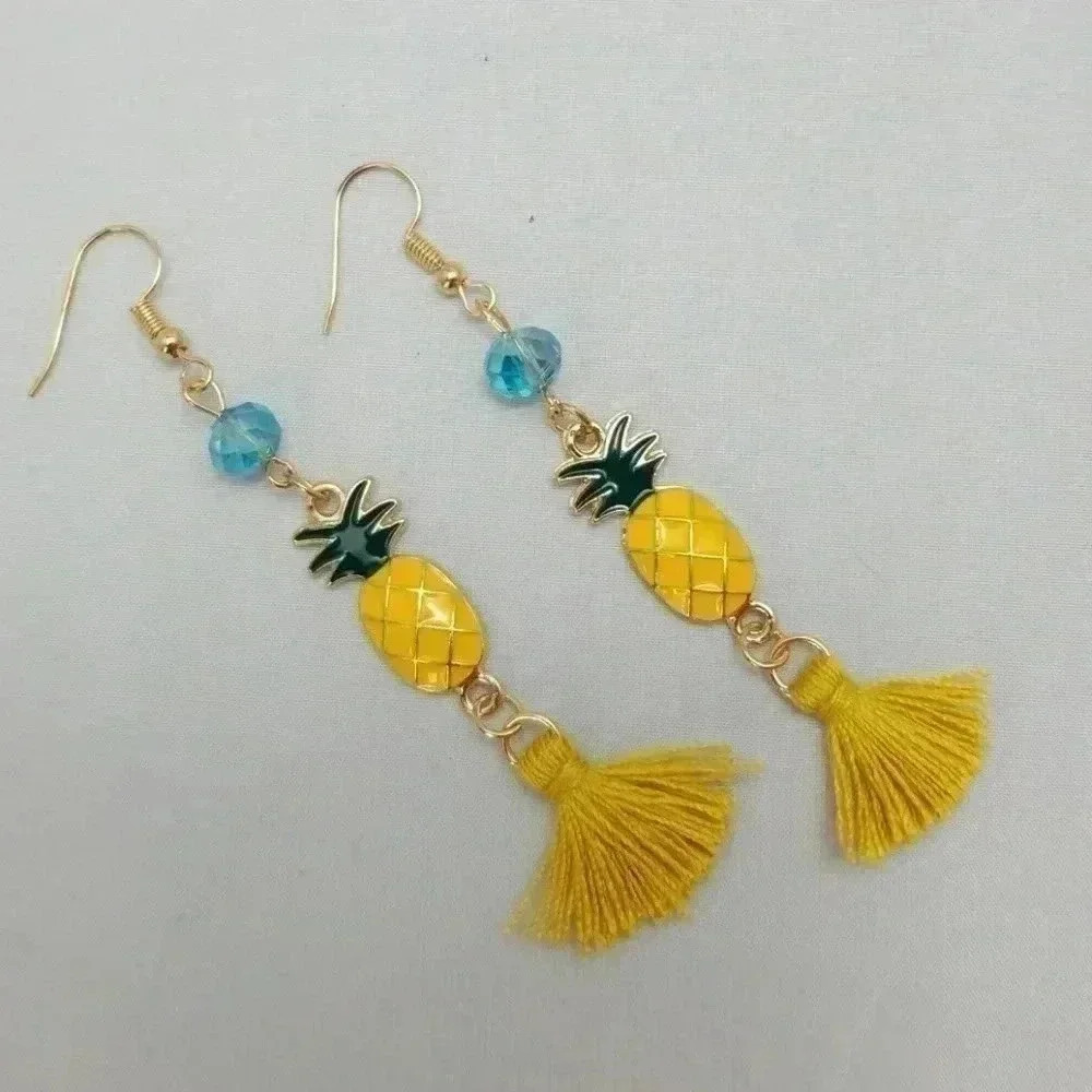 Pineapple earrings